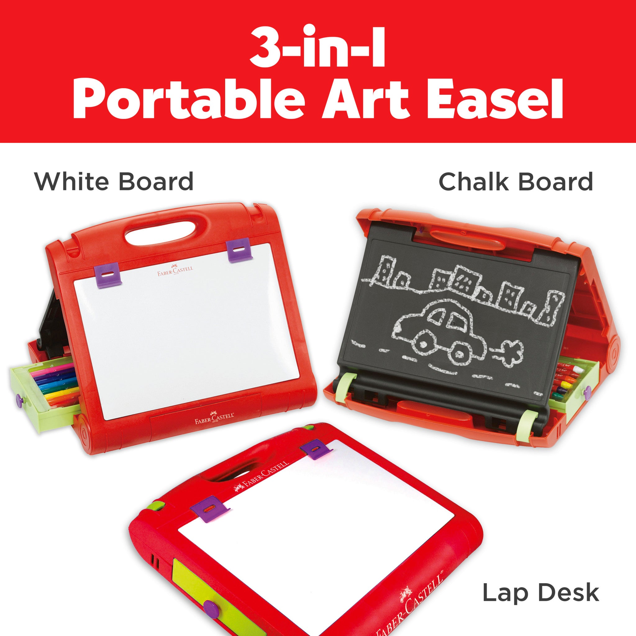 Do Art Travel Easel - Portable Adjustable Wooden Sketching Easel for Outdoor Painting, Perfect for Artists, Students & Hobbyists - Ideal for Plein Air, Studio & Classroom Use