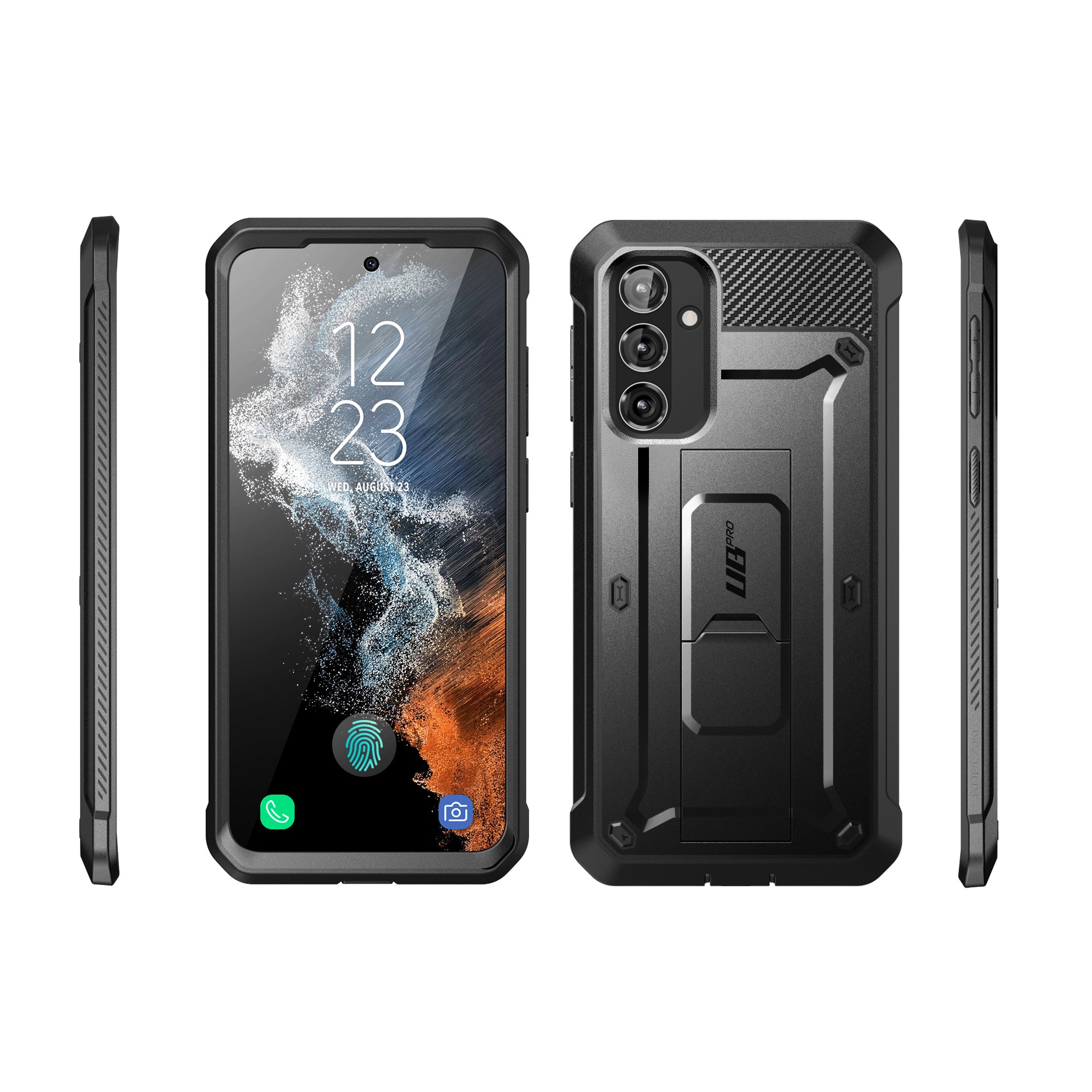 Samsung Galaxy A54 Case - Unicorn Beetle PRO Rugged Holster Protective Cover (Black) | Shockproof, Military-Grade Protection | Perfect for Outdoor, Work & Active Lifestyle