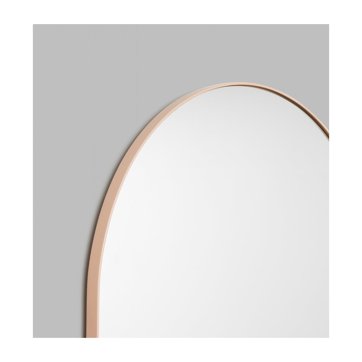 Bjorn Arch Mirror 55 x 85cm - Modern Full-Length Wall Mirror for Bedroom, Living Room & Entryway Decor