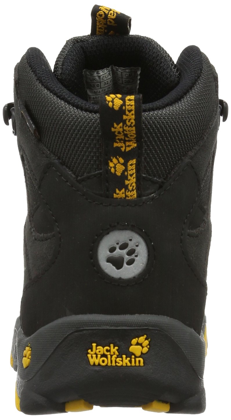 Jack Wolfskin Boys Rascal Texapore Hiking & Trekking Shoes - Lightweight Waterproof Outdoor Footwear for Kids' Adventures