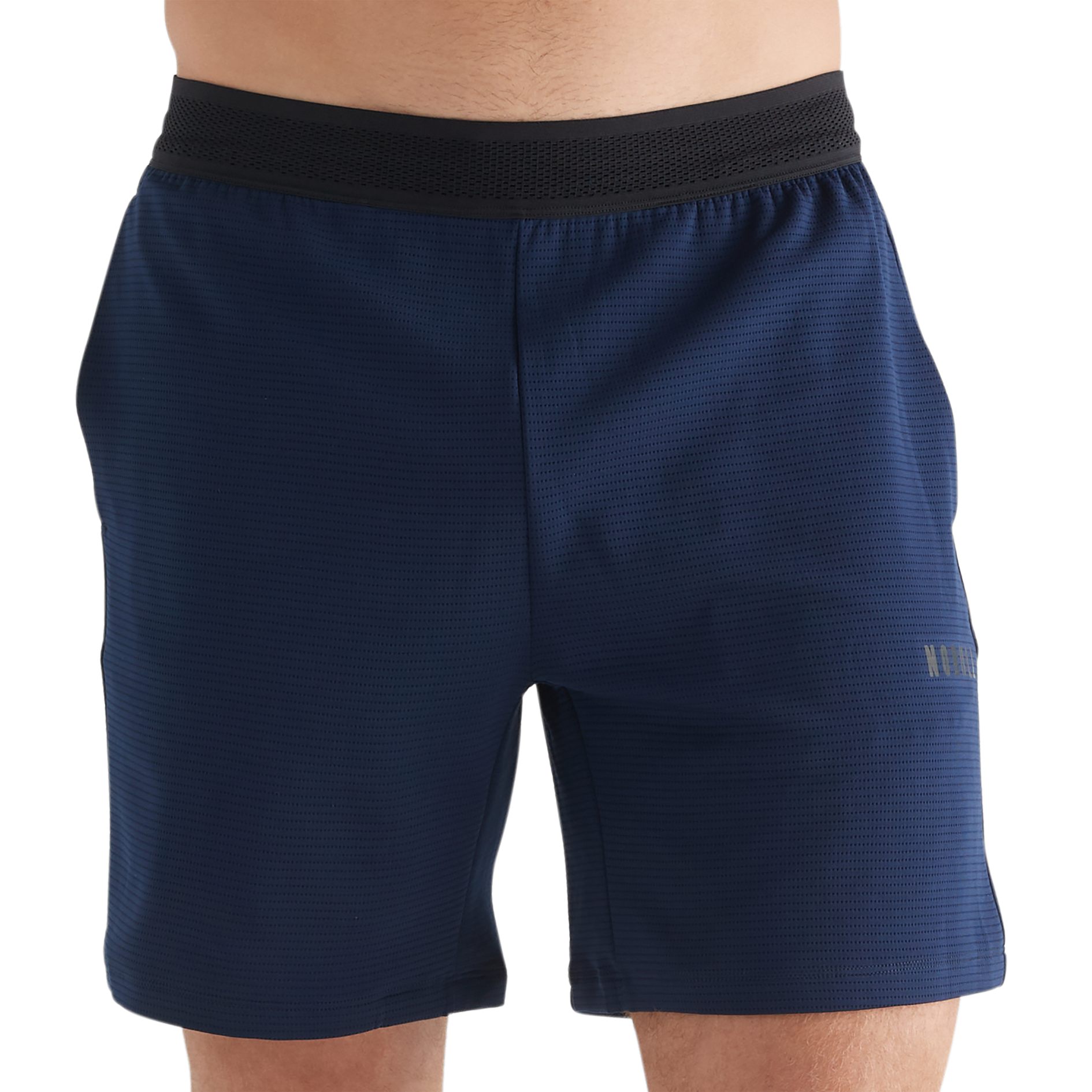 Men's Textured Knit Shorts - Breathable 7-Inch Casual Summer Shorts for Gym, Running & Outdoor Activities
