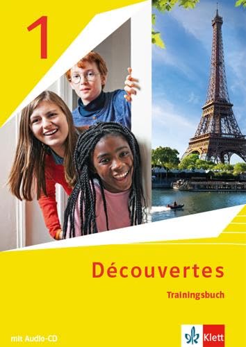 Découvertes 1 Training Workbook with Audio Material for 1st Year Foreign Language Learning - French/German/Spanish Study Guide for Beginners | Perfect for Homeschooling & Classroom Use