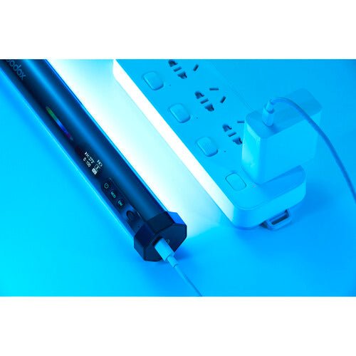 Godox TL30 RGB LED Tube Light (1 Foot) - Dimmable, Color Changing Photography Light for Studio, YouTube, TikTok Videos & Live Streaming
