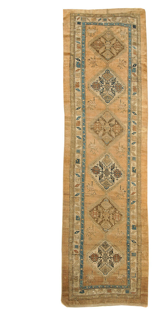 Antique N.W. Persian Handwoven Tribal Rug - Vintage Wool Carpet - Traditional Oriental Floor Decor - Perfect for Living Room, Bedroom & Home Office (JF4145)