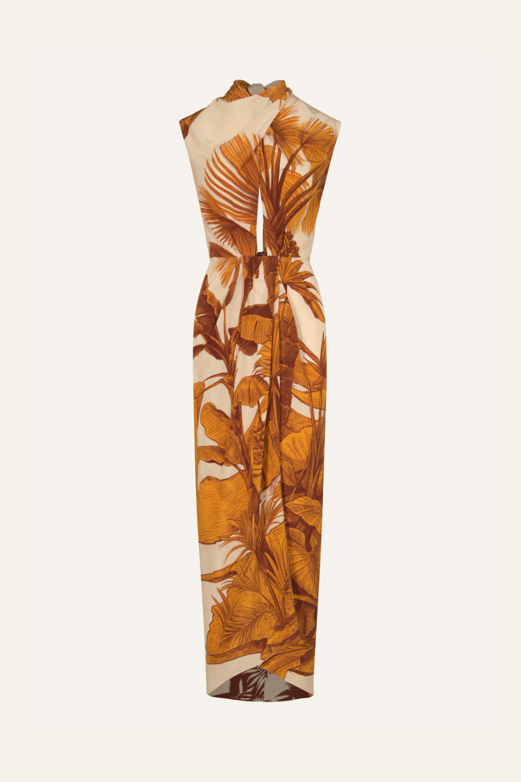 Elegant Sailing Sunset Dress for Women - Flowy Summer Beach Dress with Sunset Print - Perfect for Beach Vacations, Date Nights & Outdoor Weddings