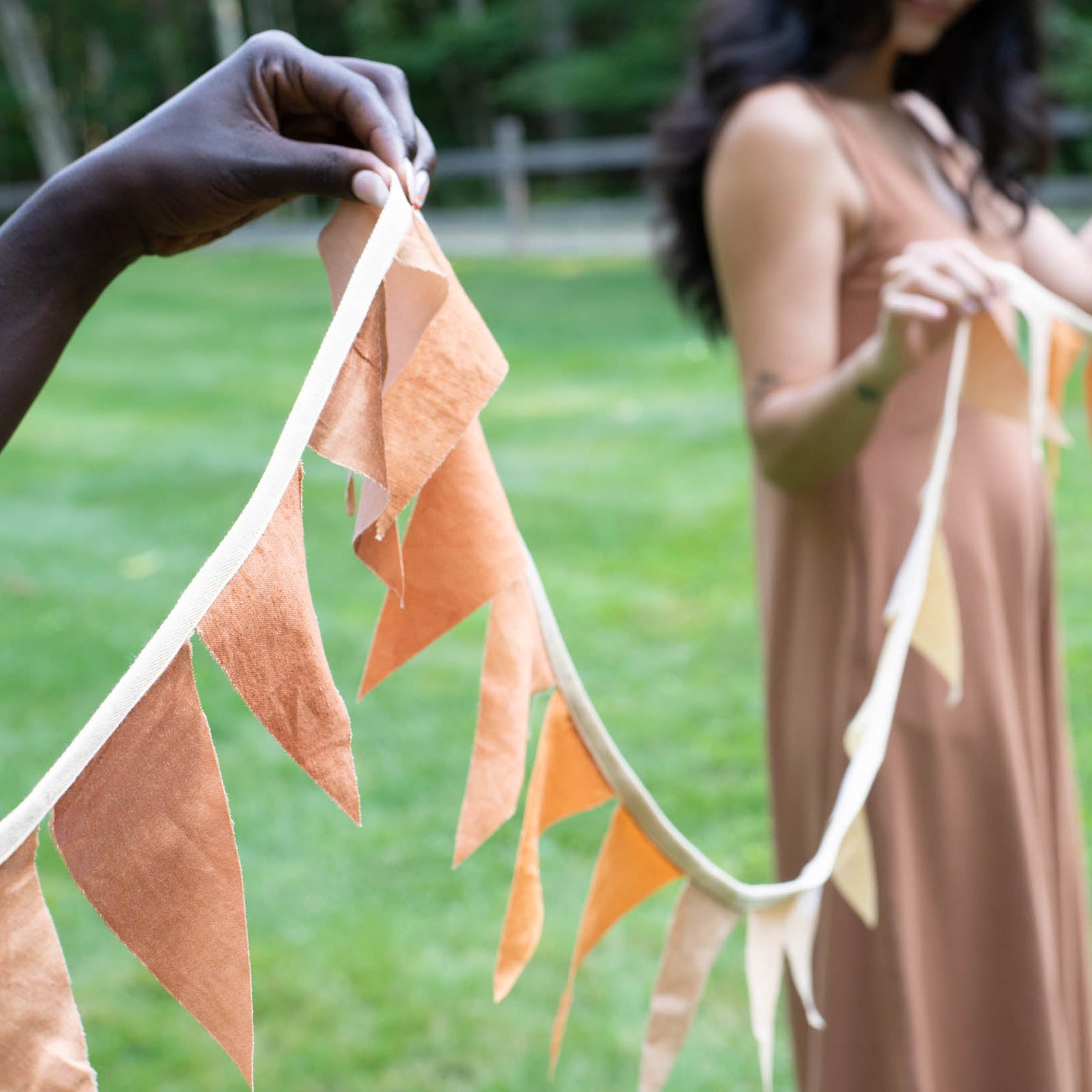 AVFKW x Making Magazine Creamsicle Bunting Bundle - DIY Party Decorations, Baby Shower & Nursery Wall Decor - Perfect for Birthday Celebrations and Home Decoration