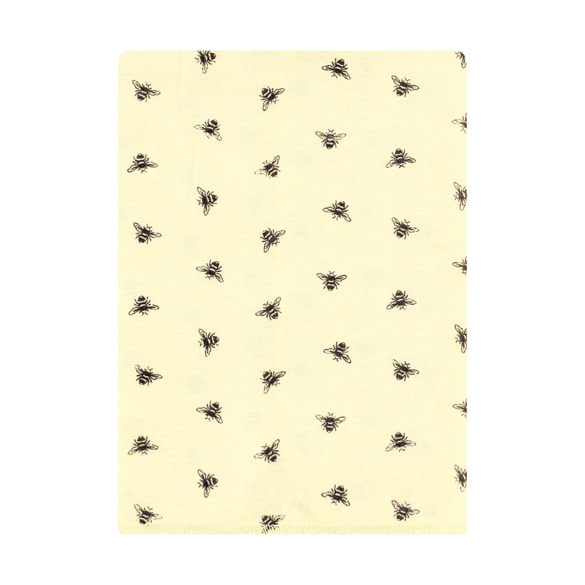 Hudson Baby Unisex Flannel Burp Cloths 12-Pack - Honey Bee Print - Soft & Absorbent for Newborns & Infants - Perfect for Feeding, Spit-Up & Everyday Use