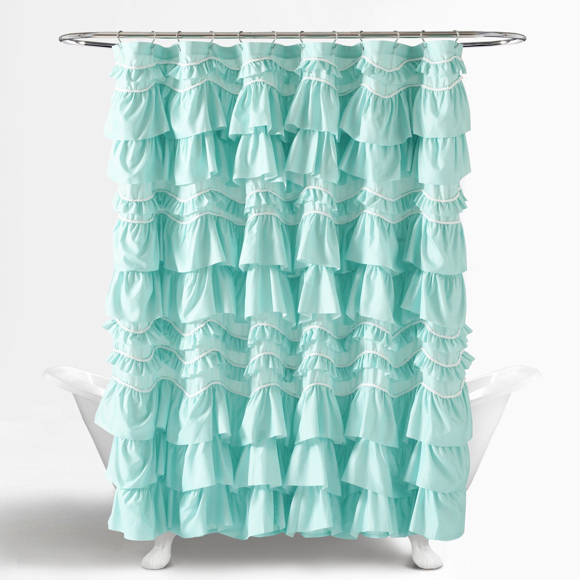 Stylish Waterproof Kemmy Shower Curtain - Elegant Bathroom Decor for Home & Hotel Use - Perfect for Daily Shower & Spa Relaxation