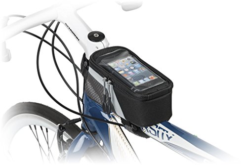 Stowaway Top Tube Bag, Black/Silver