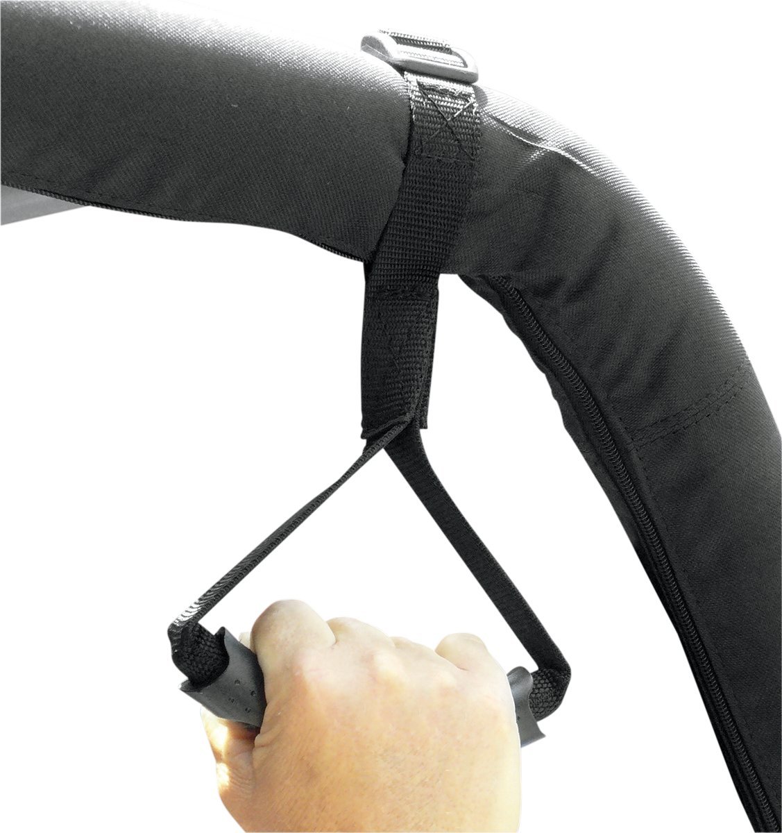 Heavy Duty Universal Grab Handle with Strap and Buckle - VDP 50739335 - Perfect for Trucks, SUVs, and Off-Road Vehicles