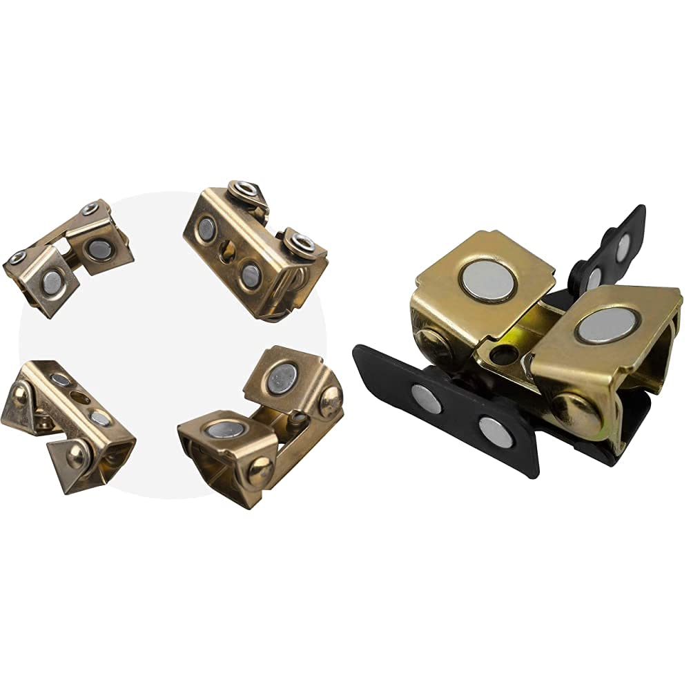 Strong Hand Tools Magnetic V-Pads and MagTab Kit - Heavy Duty Welding Clamps with Powerful Magnets for Metal Fabrication, DIY Projects & Automotive Repair