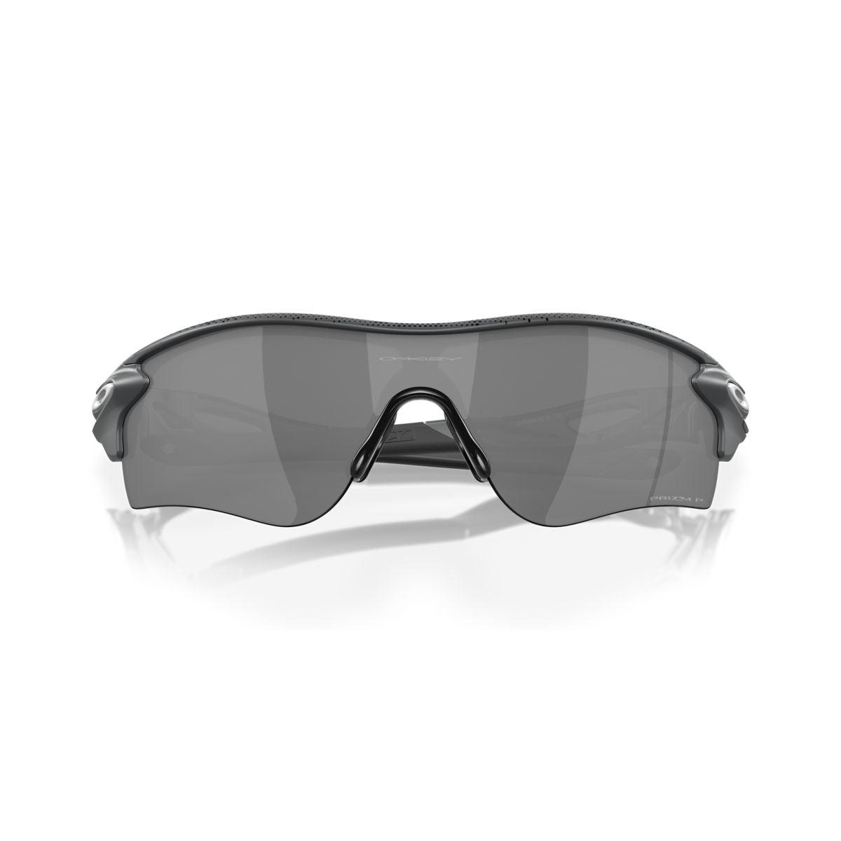 Oakley Radarlock Path Sunglasses - Low Bridge Fit, High Resolution Carbon Frame with Prizm Black Polarized Lenses (Model 0OO9206 920687) - Perfect for Running, Cycling & Outdoor Sports