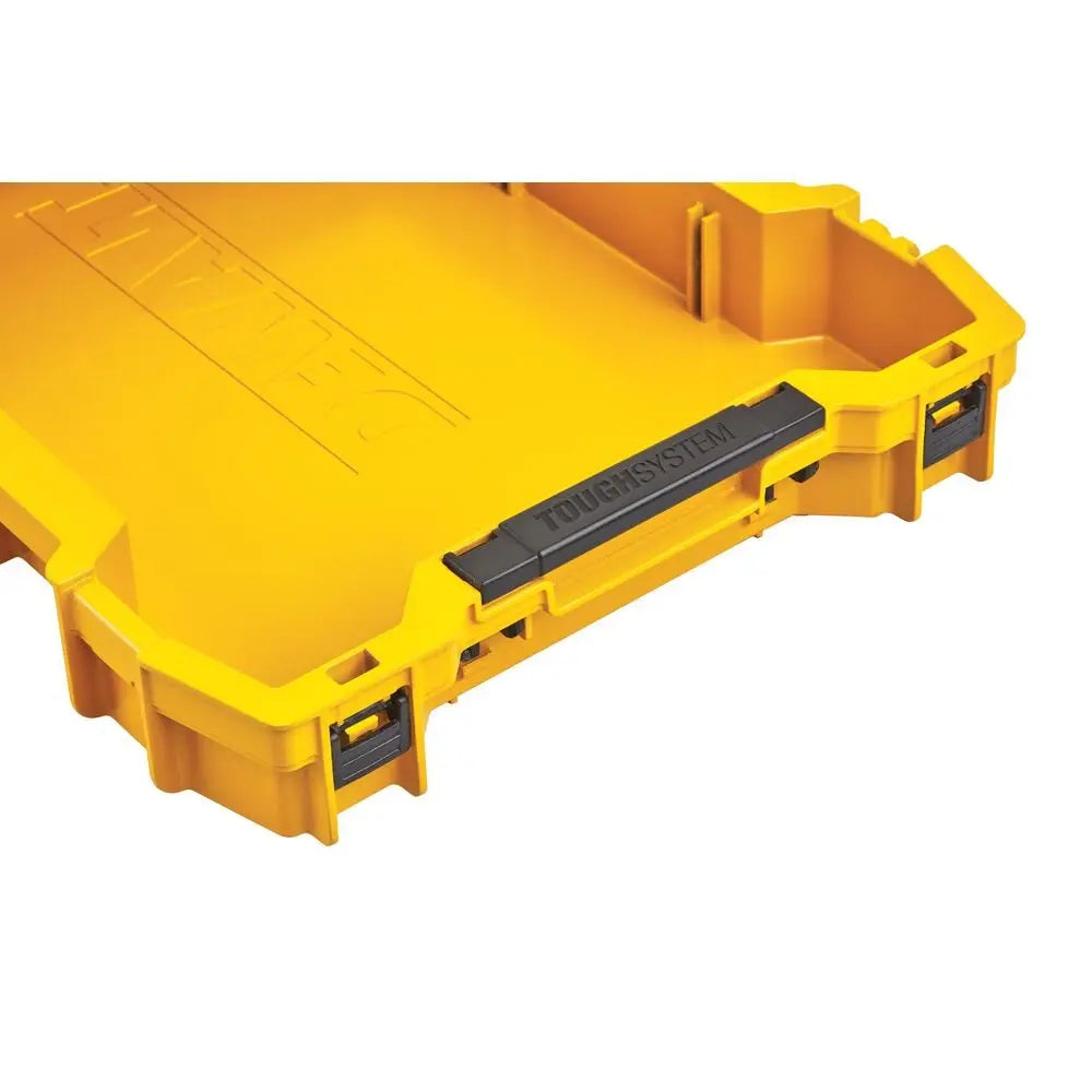 DEWALT DWST08110 TOUGHSYSTEM® Shallow Tool Tray - Durable Storage Organizer for Tools & Accessories | Perfect for Job Sites, Workshops & Garage Organization