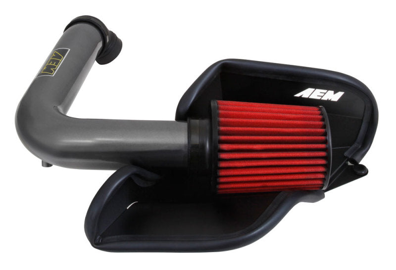 AEM 2016 Volkswagen Jetta L4 1.4L Turbo Performance Cold Air Intake System - Gunmetal Gray Metal Finish for Enhanced Engine Power & Fuel Efficiency - Perfect for Street Racing & Daily Driving