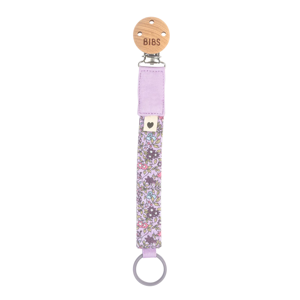 BIBS X Liberty Pacifier Clip - Stylish Baby Accessory for Secure Soother Holder | Perfect for Strollers, Car Seats & On-the-Go Parenting