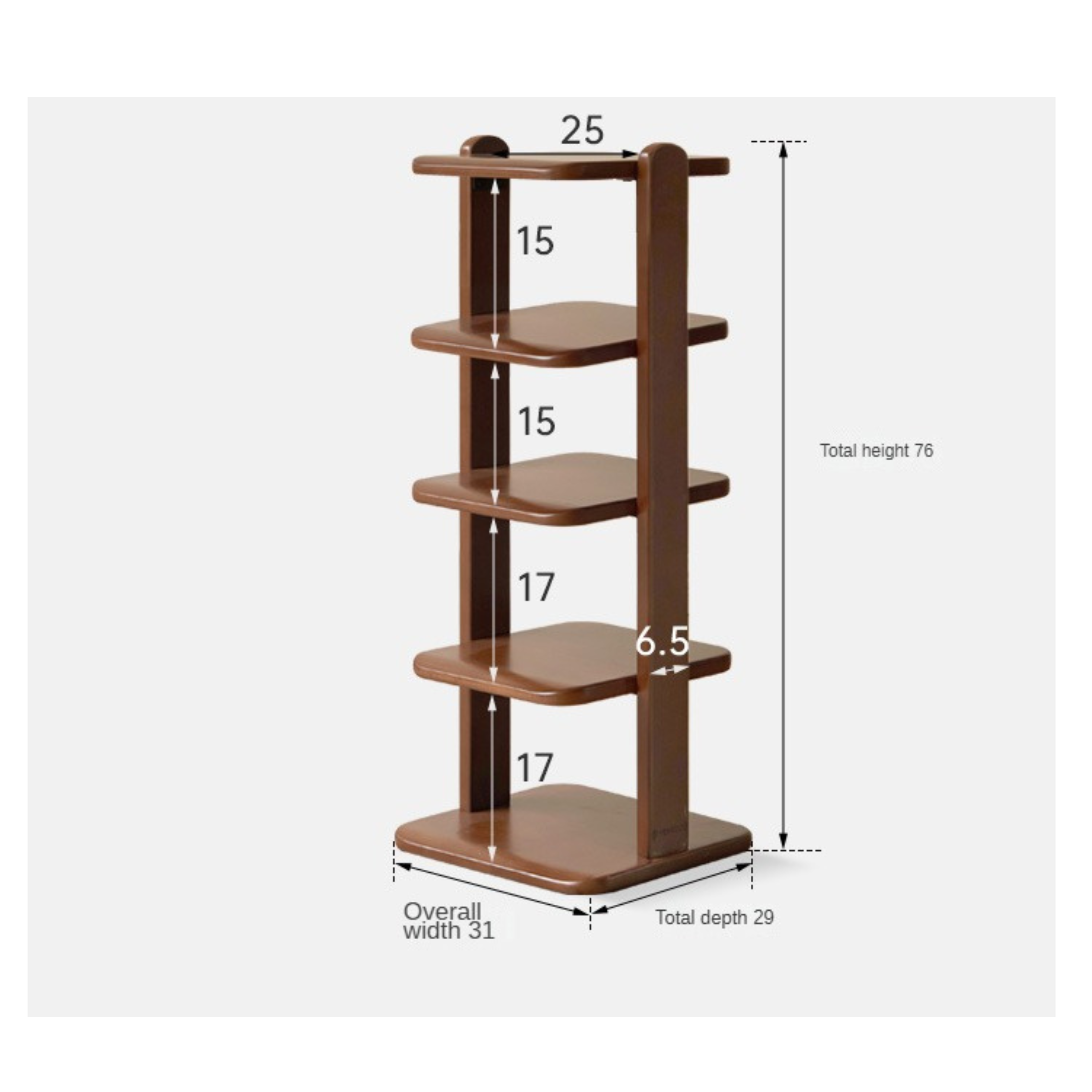 Solid Beech Wood Ultra Narrow Shoe Cabinet - Space Saving Entryway Storage Organizer for Small Apartments & Closets