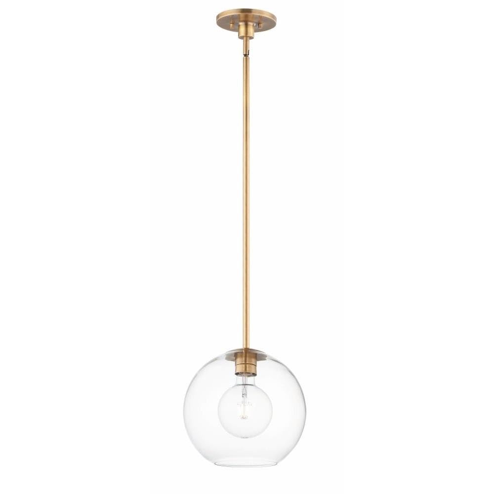 Maxim Branch - 11 Inch Modern Single Light Pendant for Kitchen Island, Dining Room, or Entryway Lighting