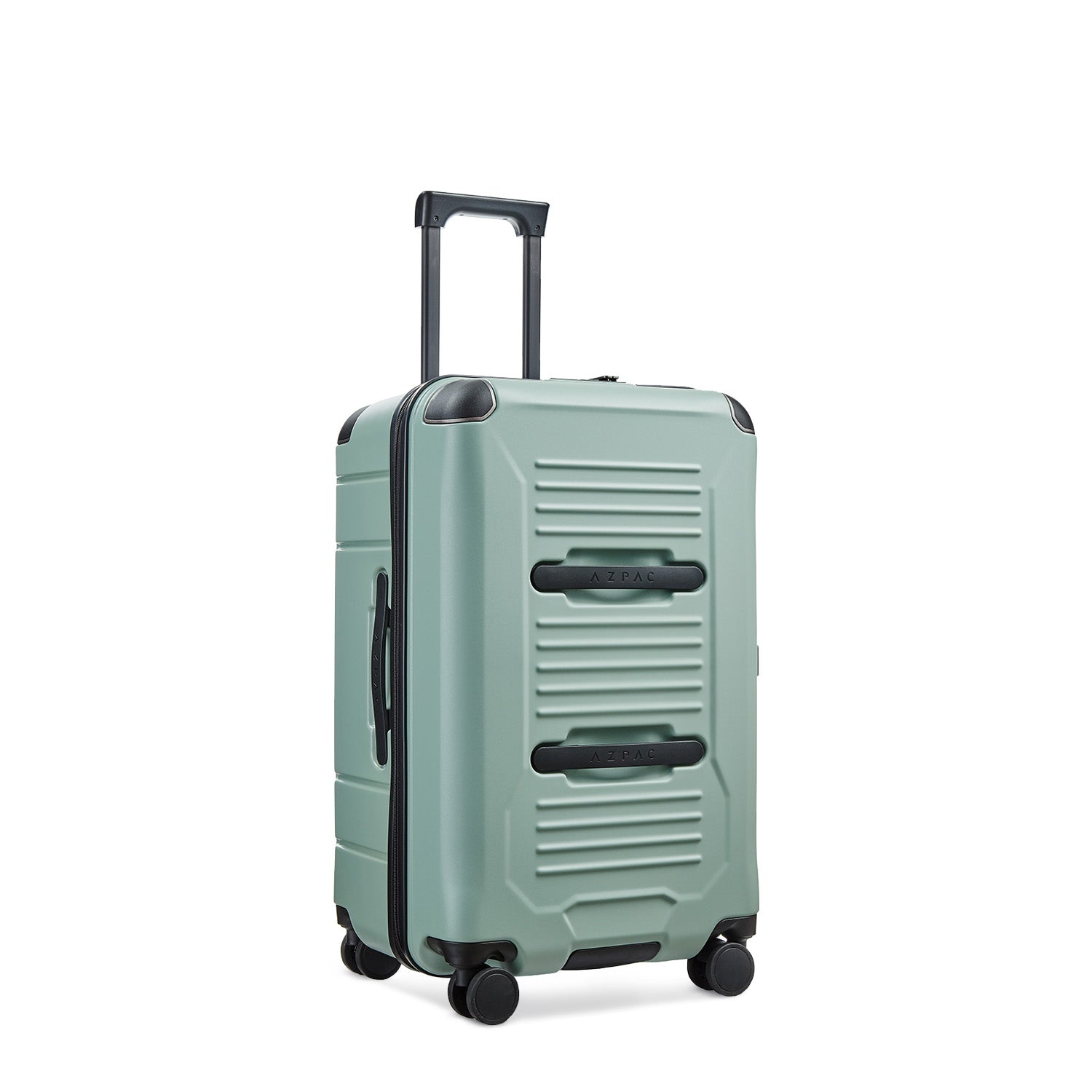 AZPAC Braking 2.0 Luggage with Brake System - Lightweight Travel Suitcase with Smooth Wheels & Adjustable Handle for Business Trips & Vacations