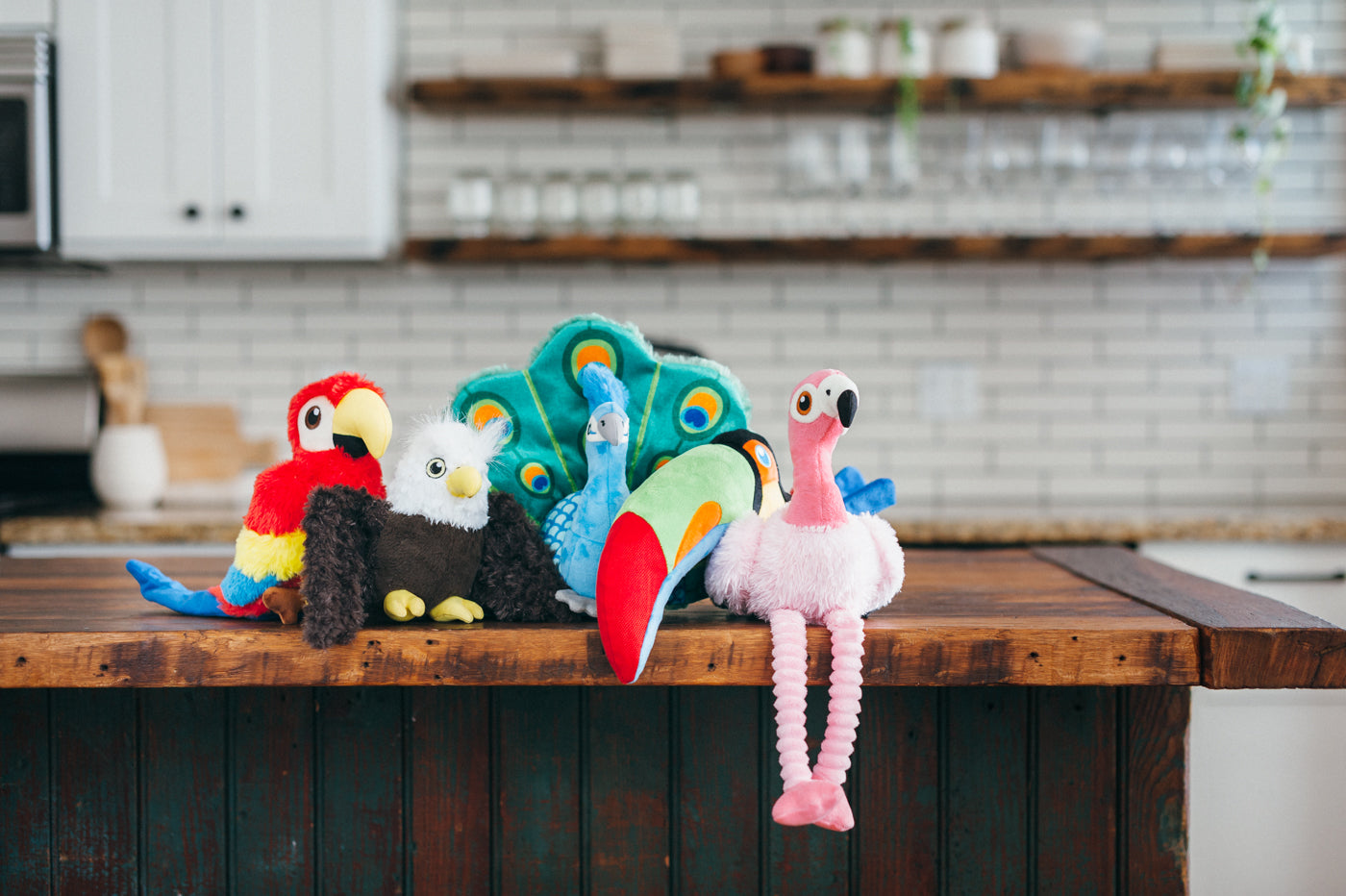 Edgar the Eagle Plush Dog Toy - Fetching Flock™ Chew-Resistant Squeaky Stuffed Animal for Medium & Large Dogs | Perfect for Fetch, Tug-of-War & Cuddling | Pet P.L.A.Y.
