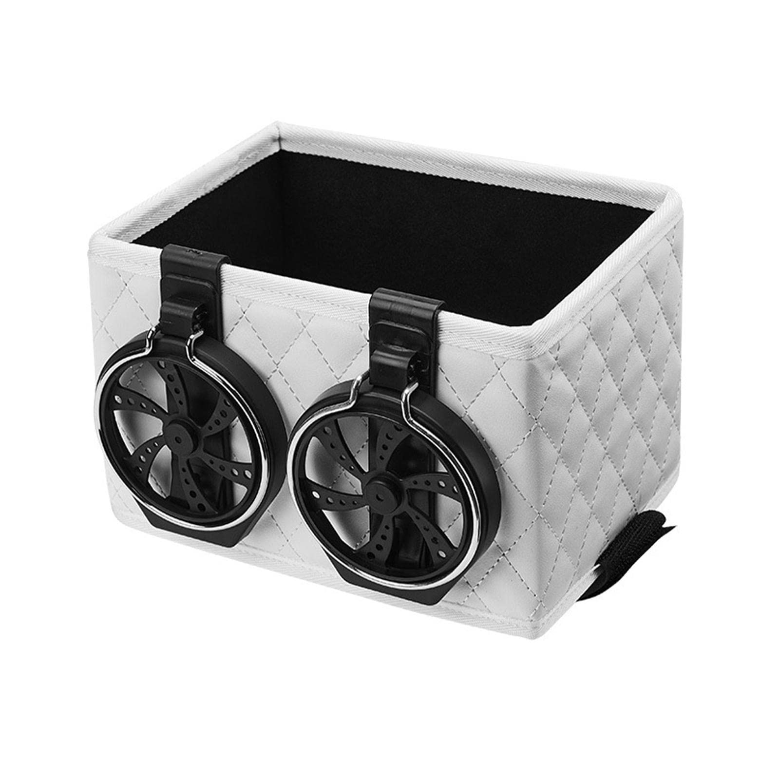 Universal Car Armrest Storage Box with Foldable Cup Holder Tray - Multi-Function Automotive Console Organizer for SUV, Sedan, Truck | Perfect for Road Trips, Commuting & Family Travel Accessories