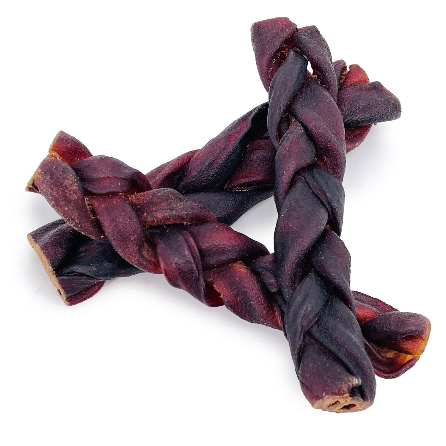 ValueBull USA Collagen Braids for Dogs - 50 Count, 5-6 Inch Thick, All-Natural Single Ingredient Dog Chews | Supports Hip & Joint Health, Promotes Skin & Coat | Long-Lasting Dental Treats for Medium to Large Breeds | Perfect for Training Rewards and Anxiety Relief
