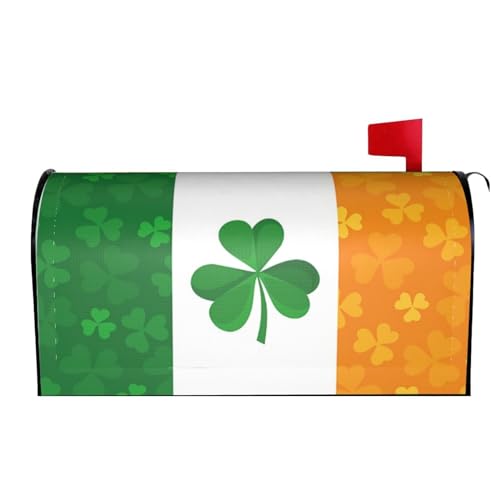 Irish Flag with Shamrock
