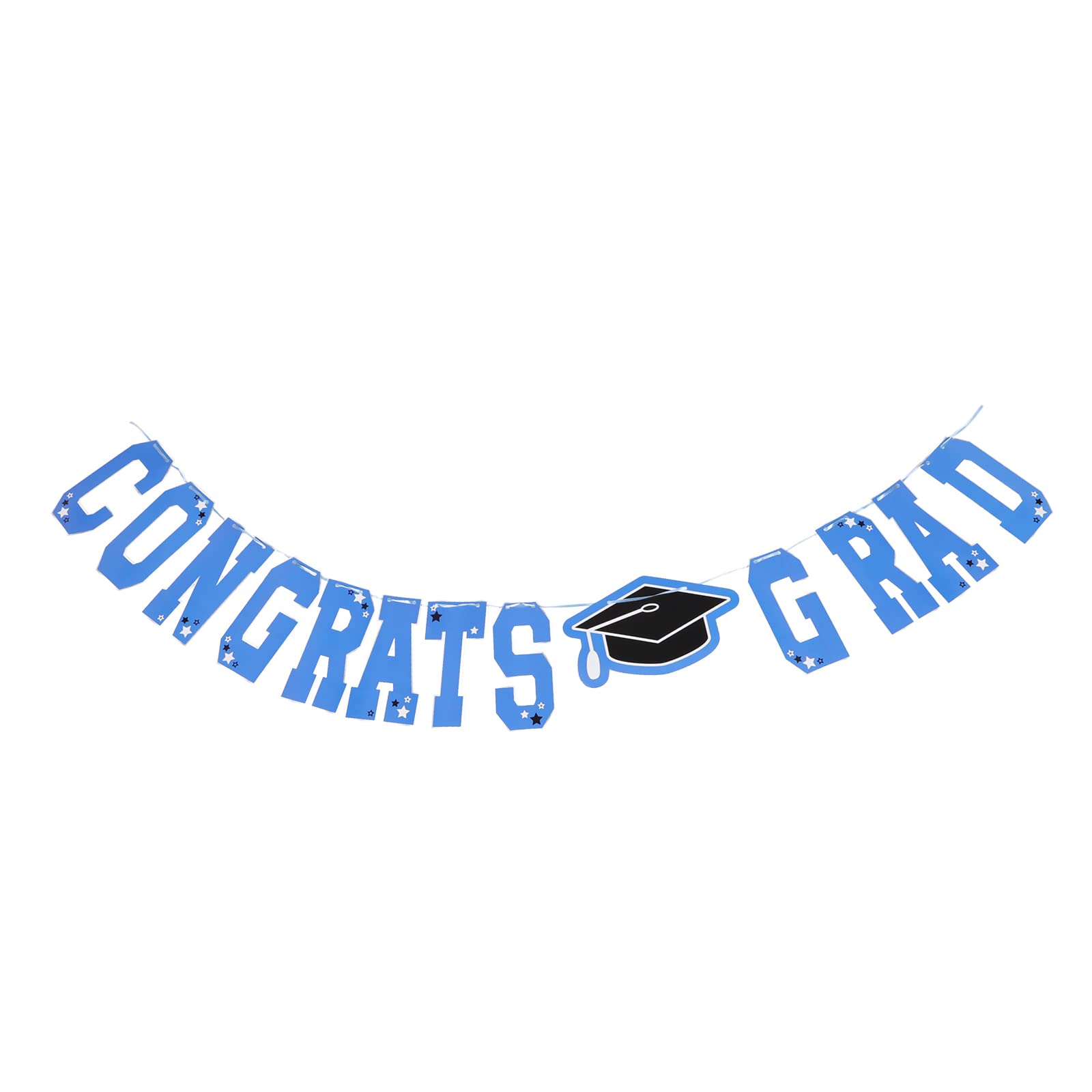 LUOZZY 2022 Graduation Banner - Blue Photo Backdrop for Graduation Party Decorations | Perfect for Graduation Ceremony, School Events & Celebration Photo Backgrounds