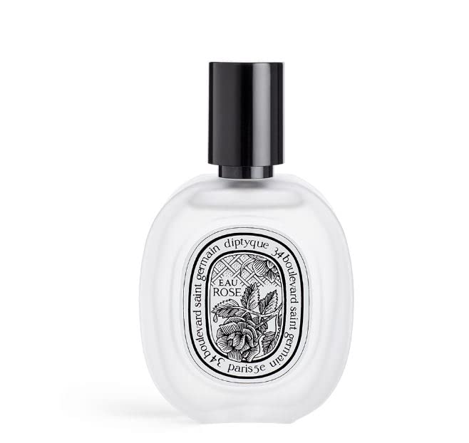 Diptyque Eau Rose Hair Mist for Women & Men - 1 oz Floral Scented Hair Perfume Spray - Perfect for Daily Use, Special Occasions & Travel