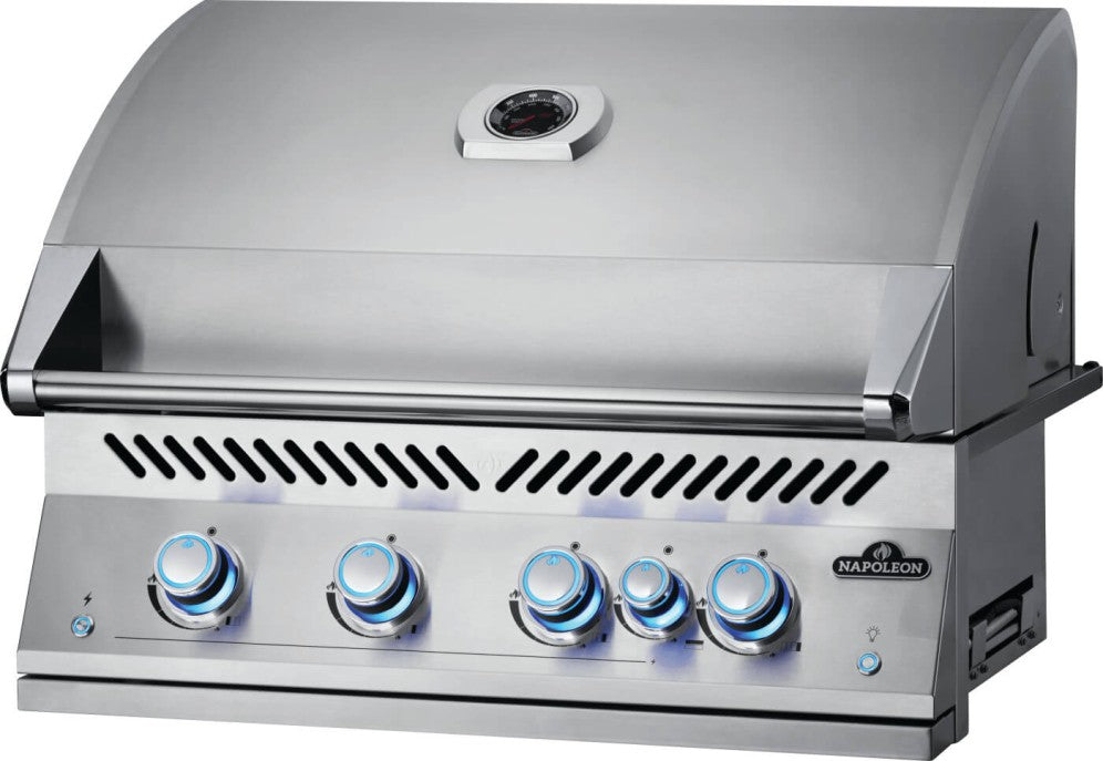 Napoleon 700 Series 32 Inch Built-In Gas Grill - Premium Outdoor Cooking for Backyard BBQ & Patio Entertaining