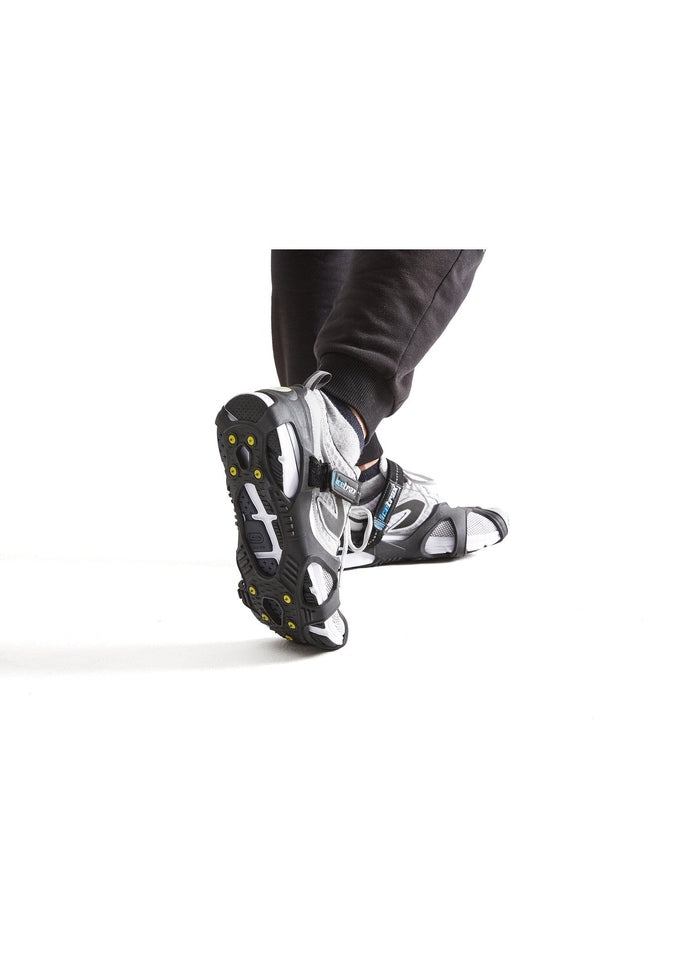 Icetrax V3 Tungsten Ice Cleats with Adjustable Velcro Straps – Secure Traction for Hiking, Winter Walking & Outdoor Adventures