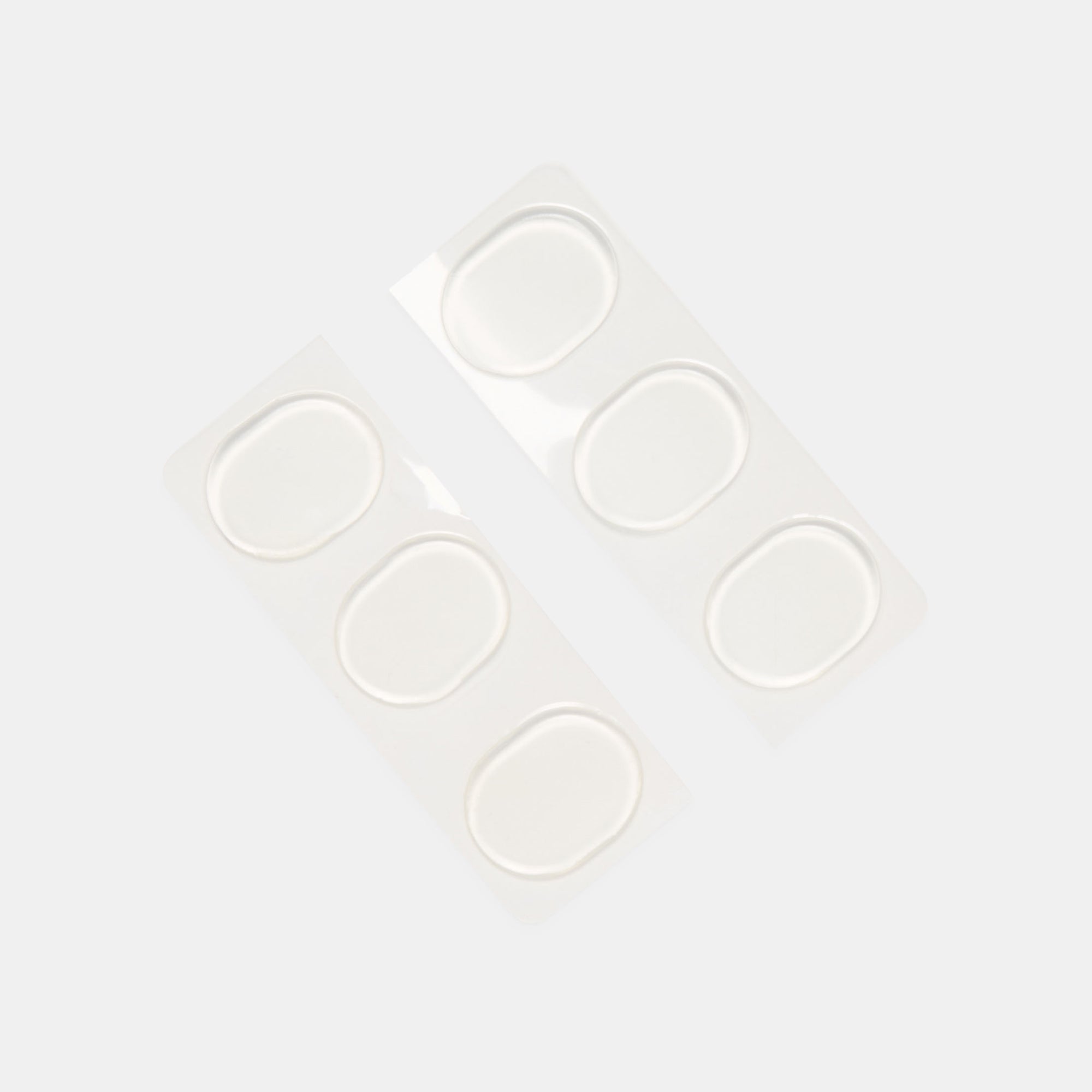 Premium Comfort Cushion Pads - Clear Gel Seat Cushion for Office Chairs, Car Seats & Wheelchairs - Pressure Relief & Back Support for Long Sitting Hours