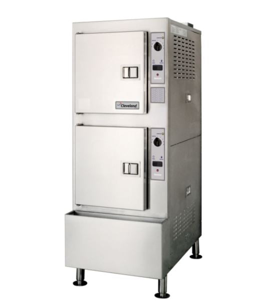 Garland Cleveland SteamCraft Ultra 10 Pan Commercial Floor Steamer - Natural Gas Powered for Deep Cleaning Hardwood, Tile & Concrete Floors in Restaurants, Gyms & Warehouses