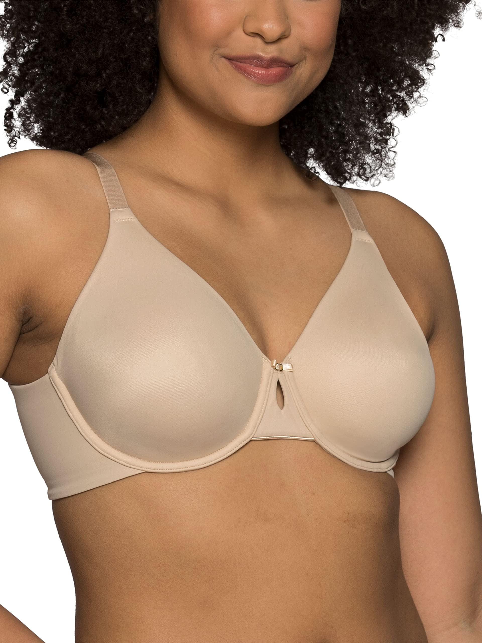 Vanity Fair Women's Beauty Back Non-Padded Underwire Bra - Comfortable Everyday Wear for Work & Casual Outfits