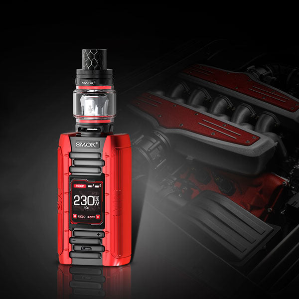 SMOK E Priv 230W 230W Vape Mod Kit with TFV12 Prince Sub-Ohm Tank - High Power Box Mod for Cloud Chasing & Flavorful Vaping | Perfect for Home Use & Vape Shops