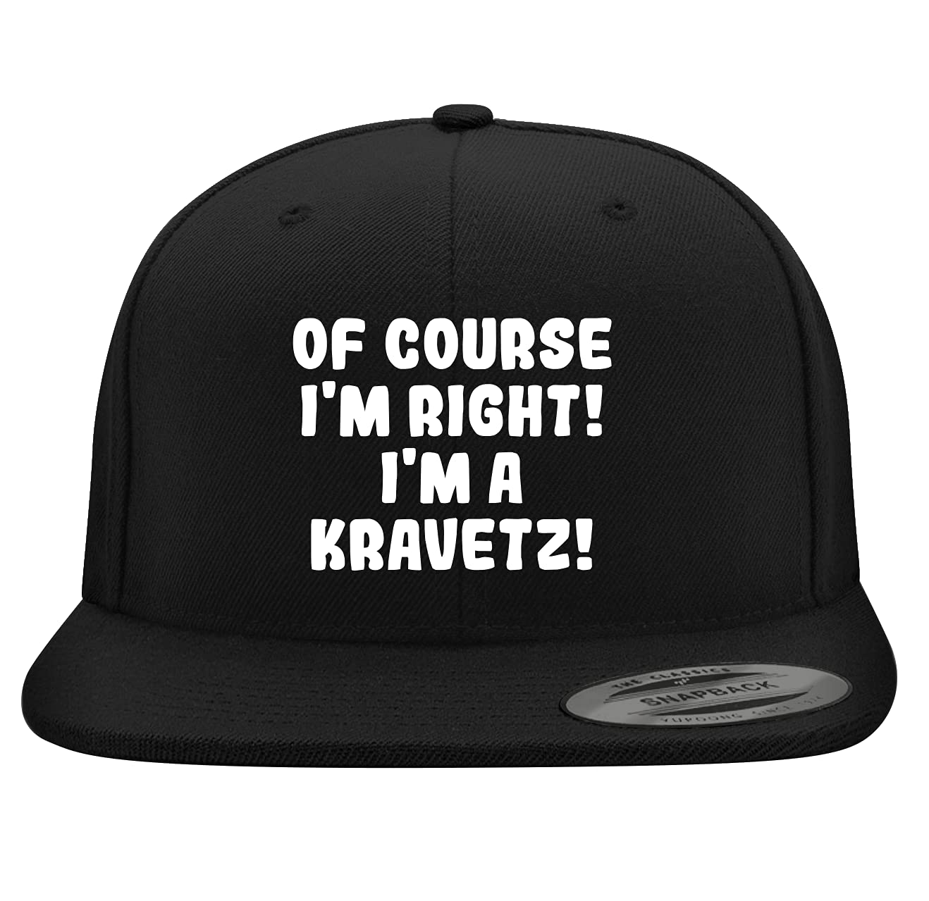 Of Course I'm Right! I'm A Kravetz!