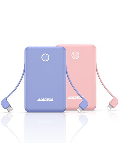 2 Pack Pink & Blue-6000mah