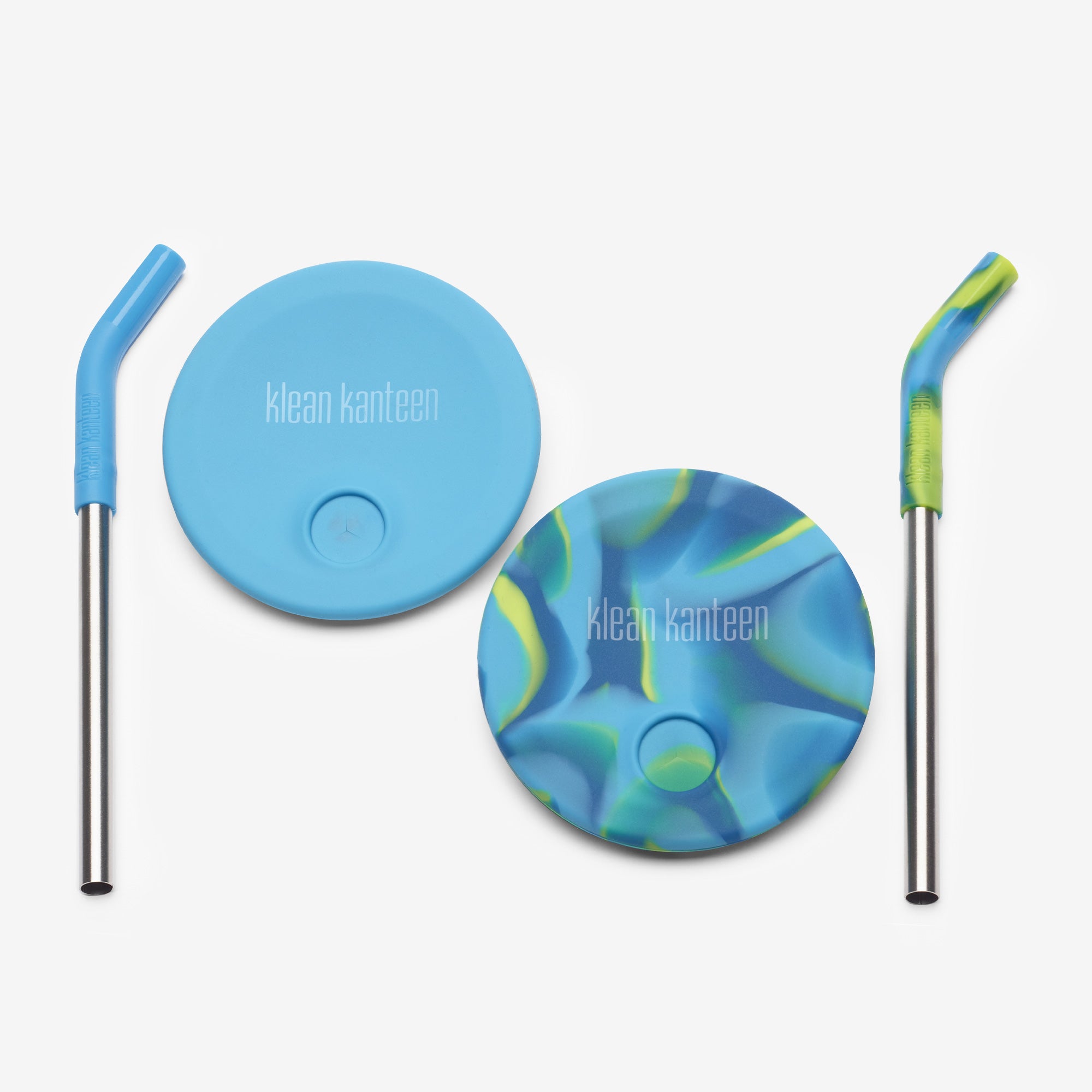 2 Pack Kids' Straw Lids for Cups | BPA-Free Spill-Proof Drinking Lids | Perfect for School Lunches, Travel & Toddler Sippy Cups
