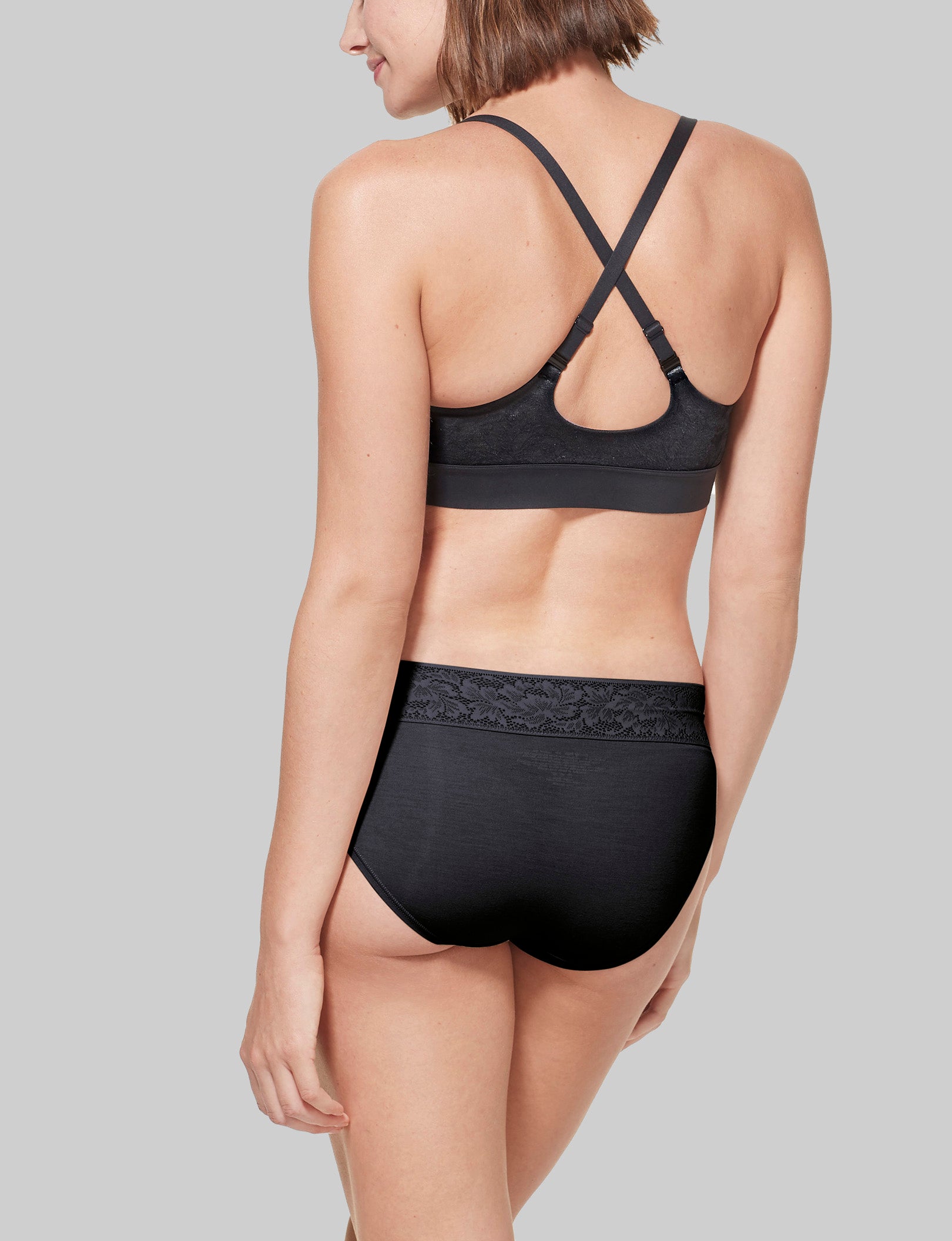 Second Skin Comfort Lace Bralette - Seamless Wireless Bra for Women, Soft Stretchy Comfortable Everyday Wear, Perfect for Yoga, Lounge & Sleep