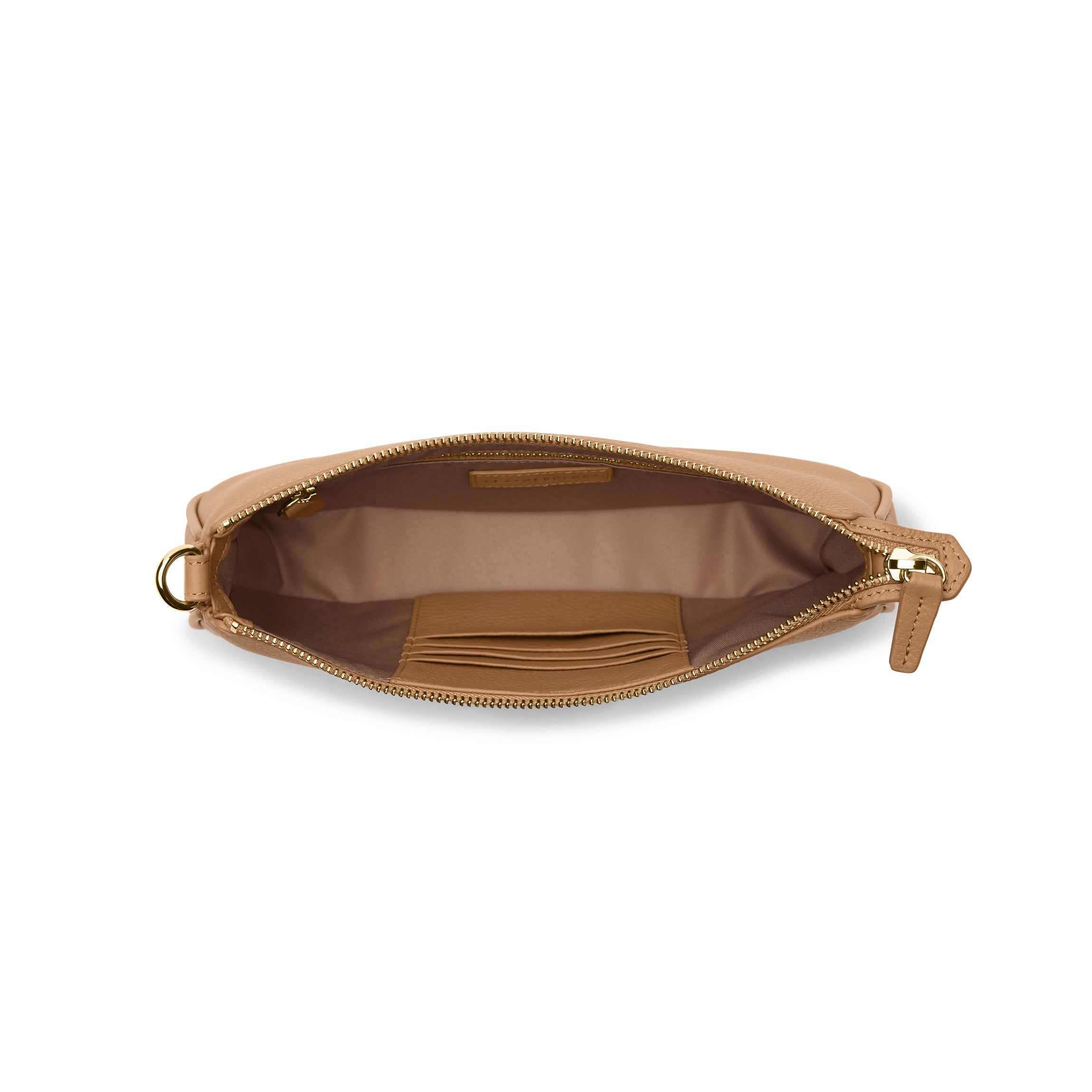 Greta Chain Small Pochette Bag in Camel Color - Elegant Crossbody Purse for Women | Perfect for Date Night, Parties & Everyday Use