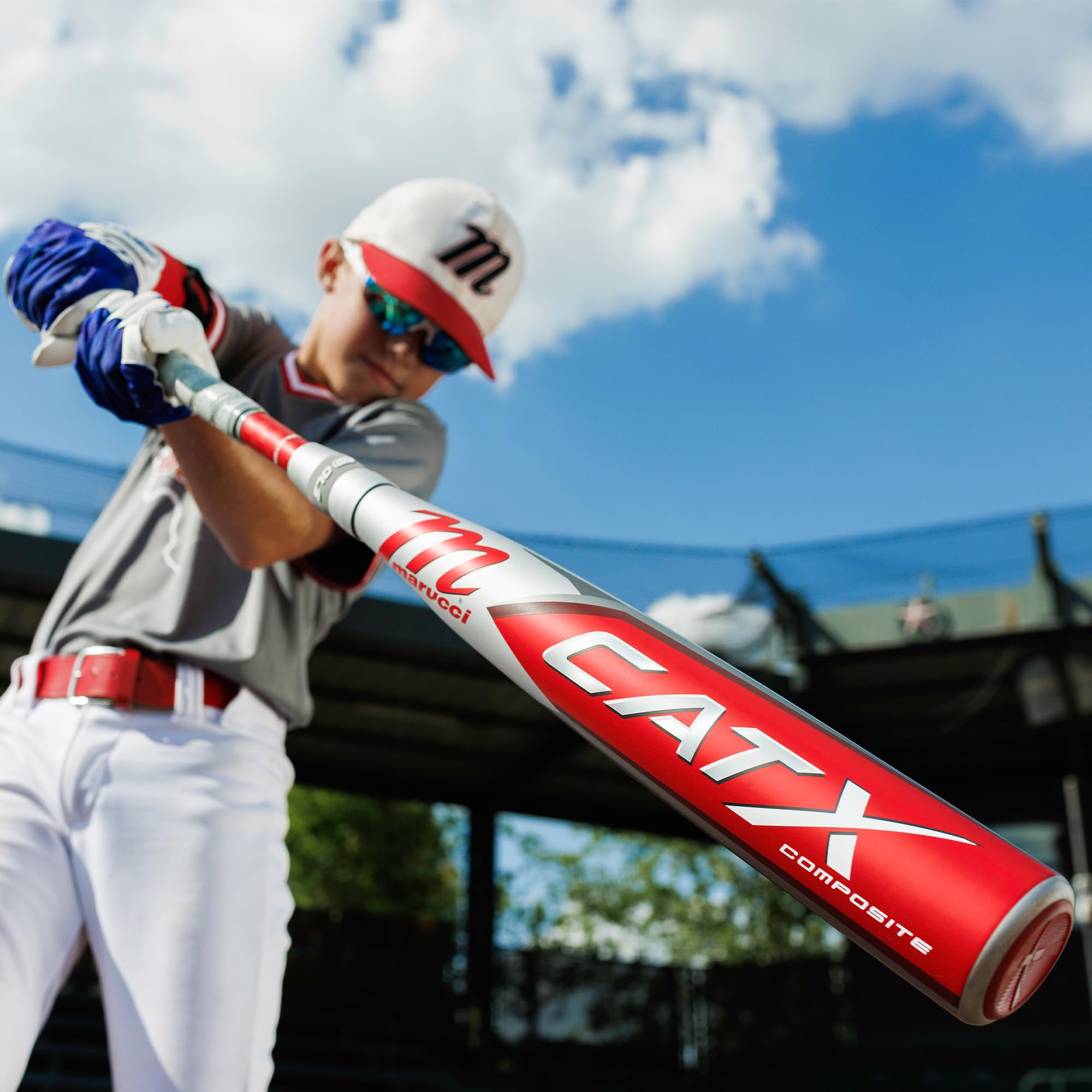 Marucci CATX Composite Baseball Bat - USSSA Certified -5 & -8 Drop, 2 3/4