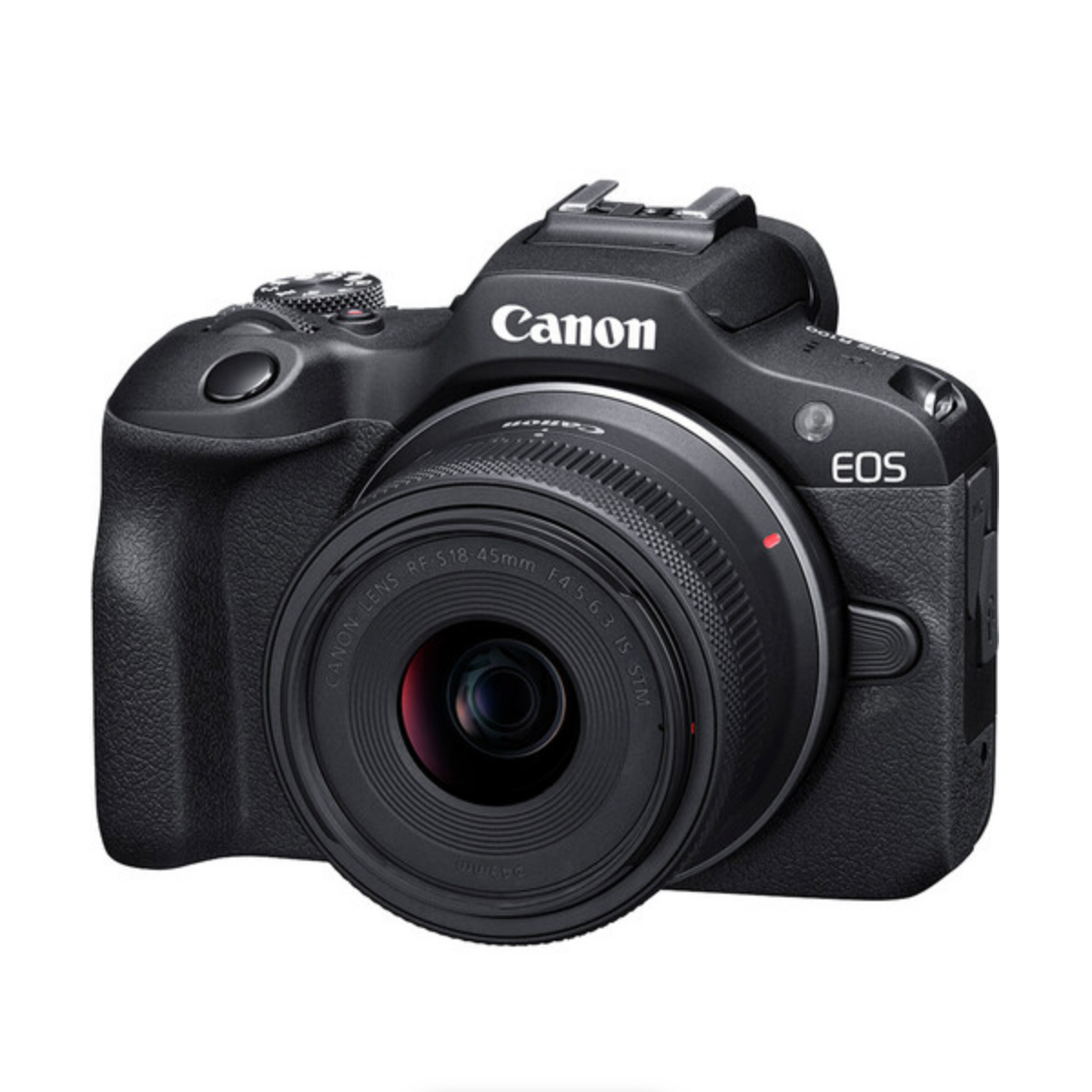 Canon EOS R100 Mirrorless Digital Camera with RF-S 18-45mm f/4.5-6.3 IS STM Lens Kit - 4K Video, Fast Autofocus for Vlogging, Travel & Photography