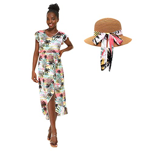 Sunset Neon Pastel + Hat