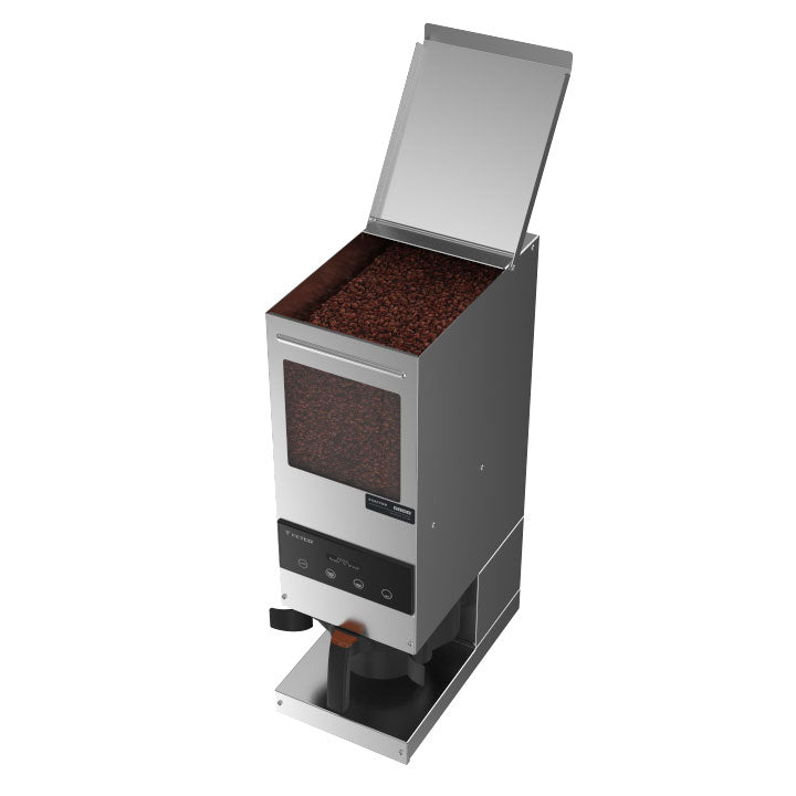 Fetco GRS 1201 Commercial Single Hopper Coffee Grinder - 1.5 lb Capacity Bulk Coffee Bean Grinder for Cafes, Restaurants & Offices