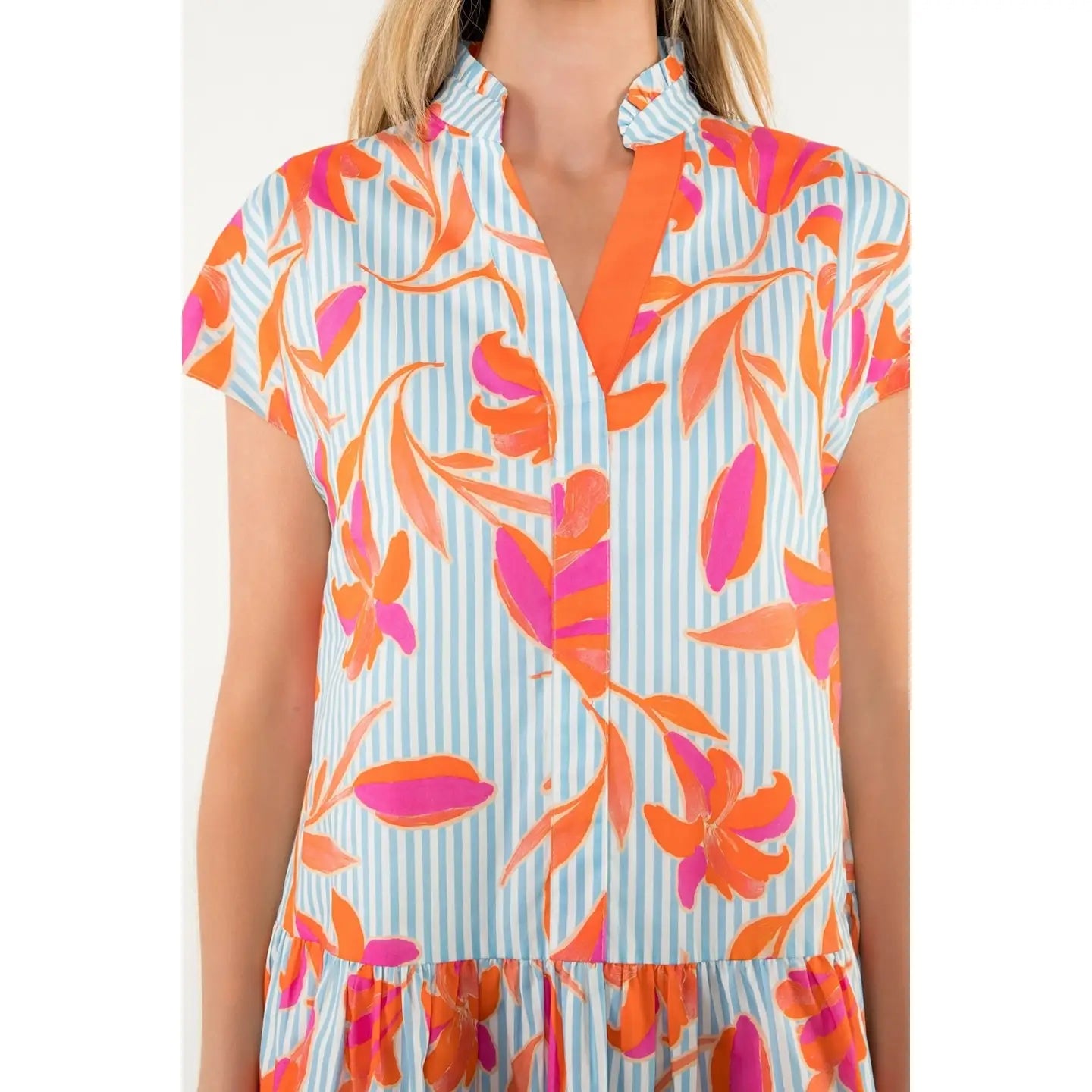 Lainey Women's Floral Summer Dress - Lightweight Casual Sundress for Beach, Vacation & Everyday Wear