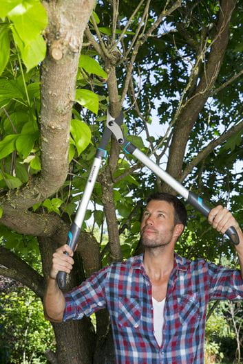 GARDENA EnergyCut 750 B Pruning Lopper - 20 Inch Professional Bypass Lopper for Thick Branches, Ergonomic Design for Easy Cutting - Perfect for Gardening, Landscaping, and Tree Trimming