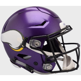 Minnesota Vikings Riddell SpeedFlex Authentic Football Helmet - Official NFL Game-Ready Protective Gear for Players and Fans