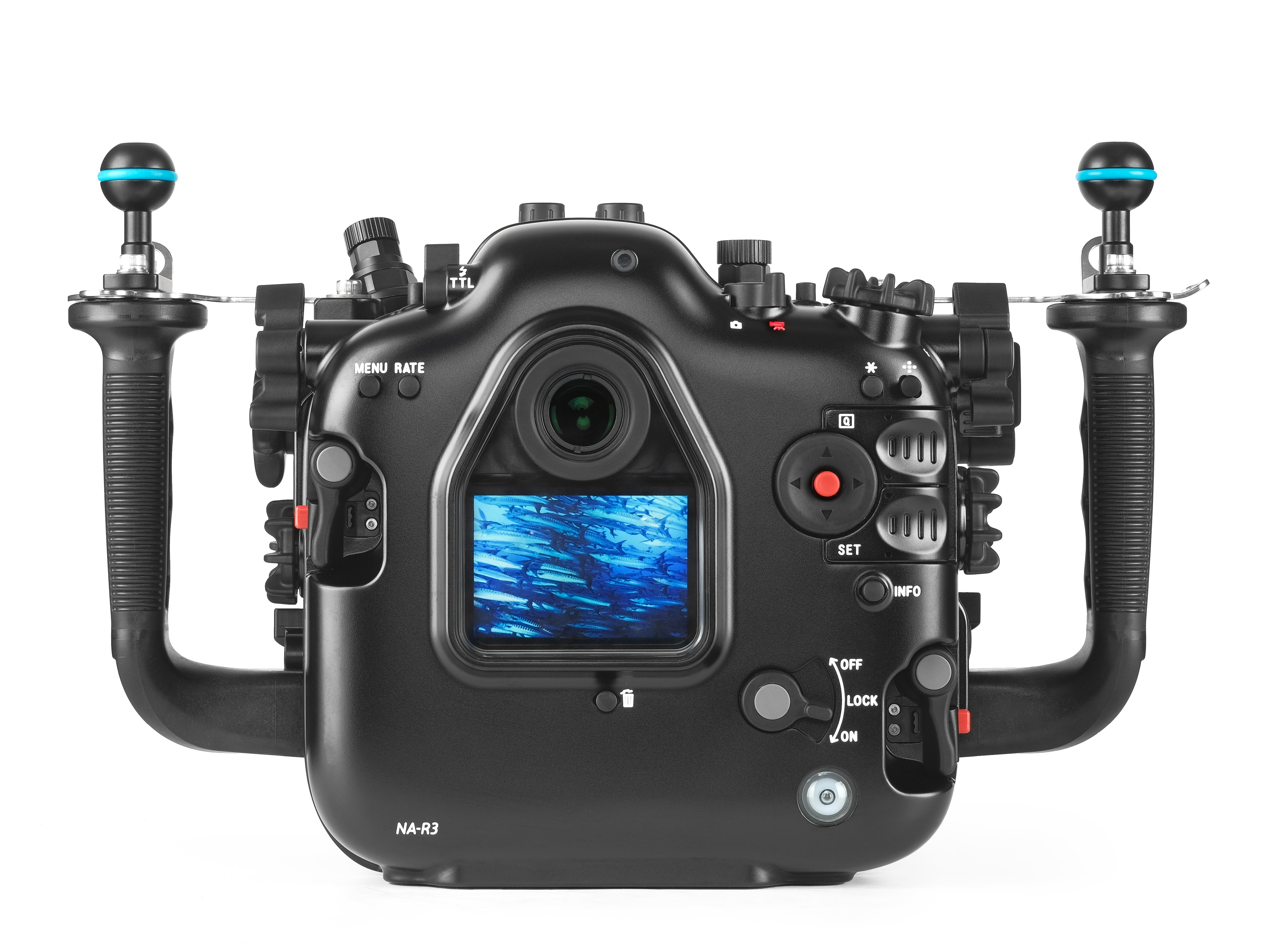 Nauticam NA R3 Waterproof Underwater Housing for Canon EOS R3 Camera - Professional Dive Case for Scuba, Snorkeling & Marine Photography