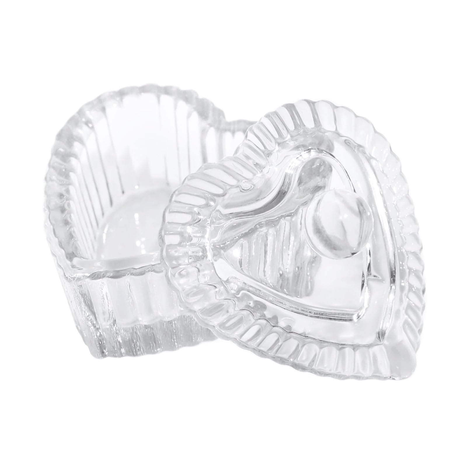 Acrylic Nail Art Dappen Dish - Crystal Bowl for Nail Liquids & Polish Storage