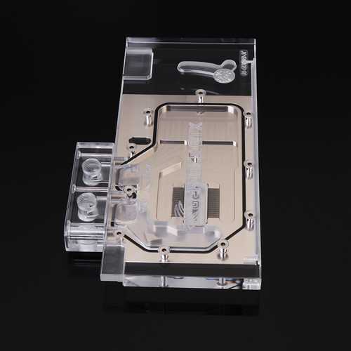 Bykski N-GX98-X GPU Water Cooling Block with RGB Lighting - PMMA & Copper for GTX 980 | High-Performance Liquid Cooling System for Gaming PC & Workstation Builds