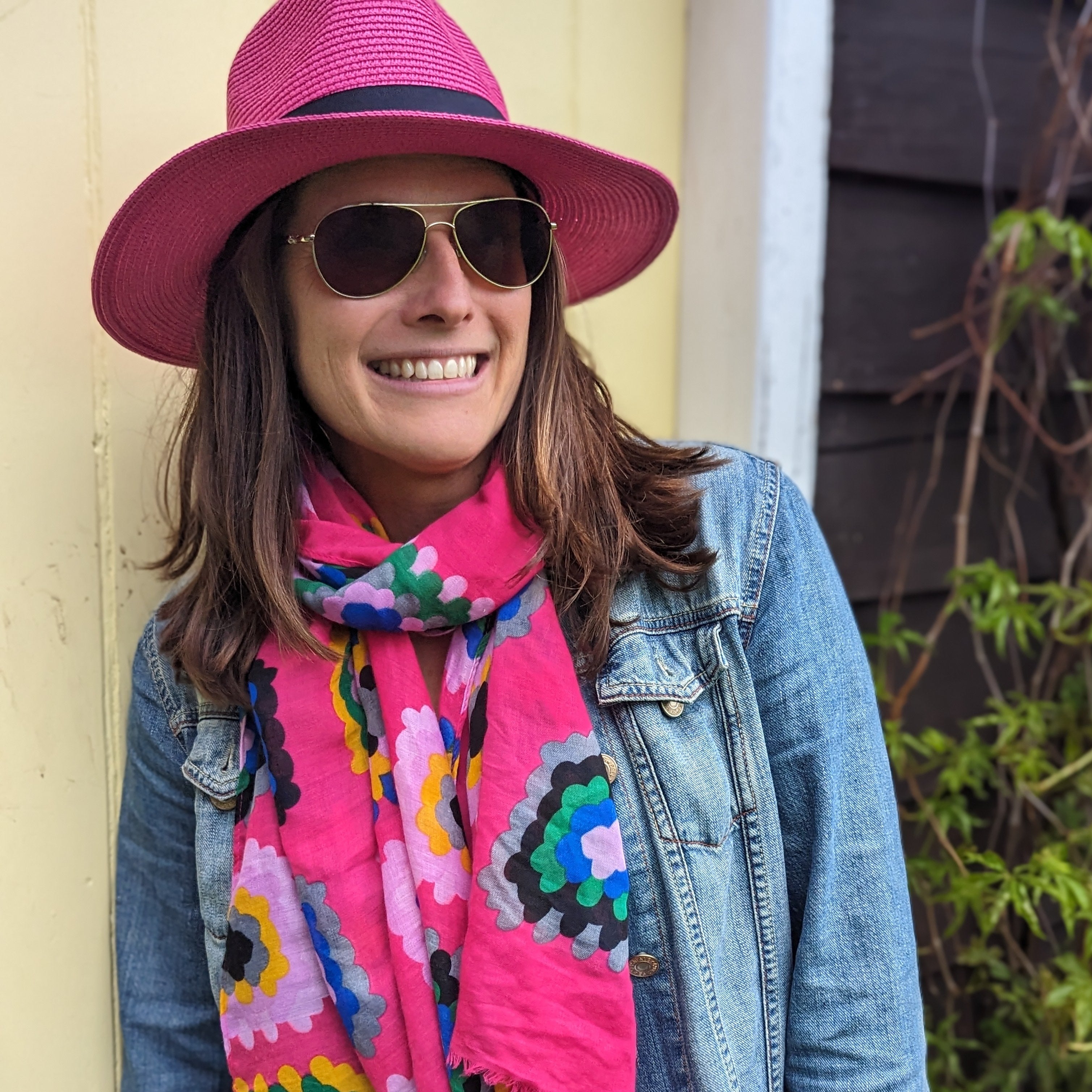 Pink Folding Travel Panama Sun Hat for Women - 59cm Wide Brim UV Protection - Perfect for Beach Vacations, Summer Outings & Outdoor Adventures